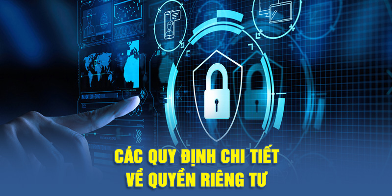Các quy định chi tiết về quyền riêng tư